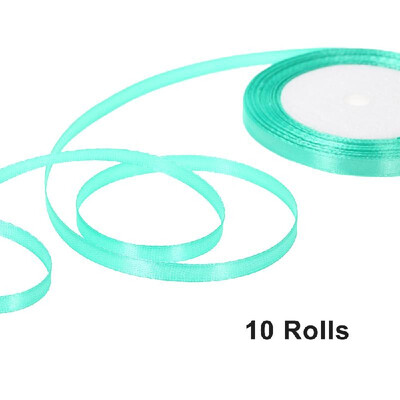 

25 YardsRoll 6mm Width Silk Satin Ribbon DIY Handmade Materials for Home Wedding Party Decorations Invitation Card Gift Wrapping