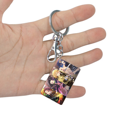 

Fat Bear Anime Demon Slayer Acrylic Keychain Key Ring Decor