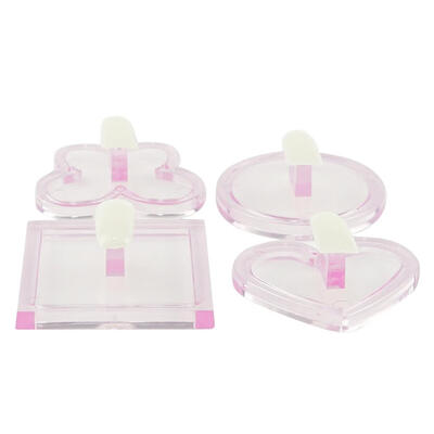 

Nail Art Training Frames Display Stand Practice Nail Tools 4 Shape Kits