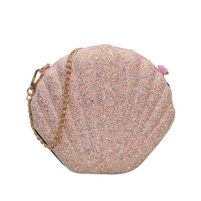 

Summer Sequins Bags For Women 2019 Luxury Female Handbags Fashion Shell Bag Crossbody Chains Shoulder Bag Messenger Bags