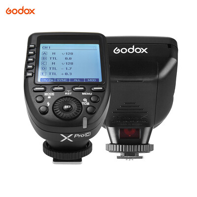 

Godox Xpro-C E-TTL II Flash Trigger Transmitter 24G Wireless X System 32 Channels 16 Groups Support TTL Autoflash 18000s HSS for