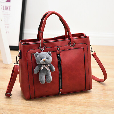 

2018 New Handbags Fashion Shoulder Bag Elegant Atmosphere Handbag Large Capacity Woman Messenger Bag Free Shipping