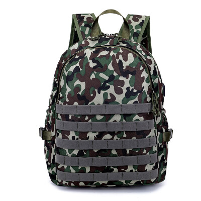 

Outdoor camouflage mens shoulder bag to eat chicken game with the same paragraph three-level bag leisure backpack