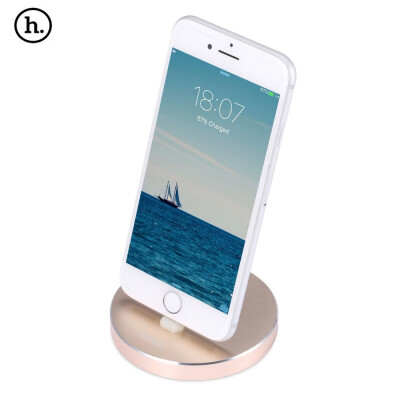 

HOCO P5 24A 8 Pin Charger Portable Round Desktop Cradle Charging Sync Dock for iPhone