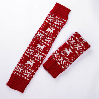 

Girls Ladies Women Thigh High the Knee Socks Long Cotton Stockings Warm Xmas