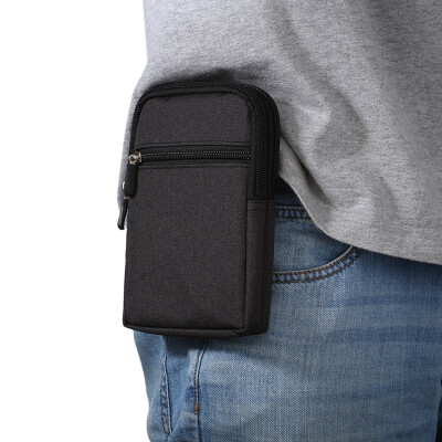 

Universal Denim Leather Cell Phone Bag Belt Clip Pouch Waist Purse Case Cover For All SmartPhone Below 63 Inch