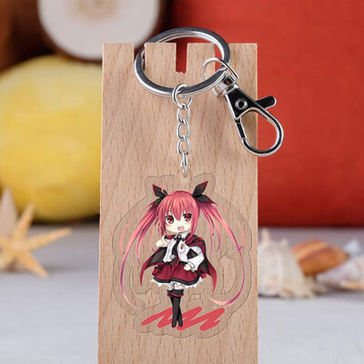 

Anime Date A Live Yoshino Acrylic keychain Yatogami Tohka Tokisaki Kurumi cute fun Llavero bag pendant