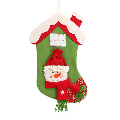 

Tailored Christmas gifts Candy Beads Christmas Santa Claus Snowman Socks Decorations