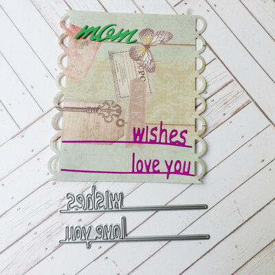 

Siaonvr New Flower Heart Metal Cutting Dies Stencils DIY Scrapbooking Album Paper Card