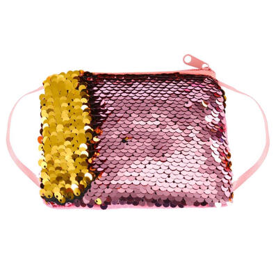 

Mermaid Sequins Coin Purse Square Wallet Kids Girls Glittering Clutch Bags