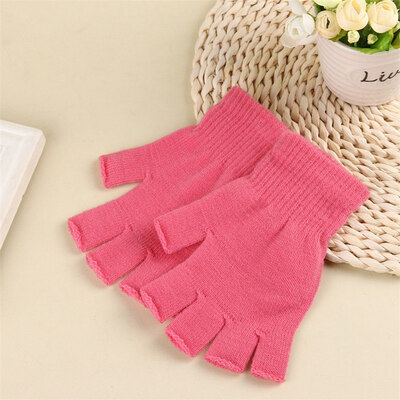 

Unisex Winter Warm Knitted Fingerless Half Finger Gloves Fingerlose Halbe Finger Warme Stricken