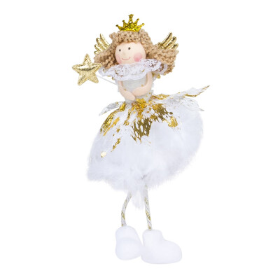 

1pcs Christmas angel Doll Toy christmas Hanging ornament christmas tree Pendant kids new year home table Decoration Ornament