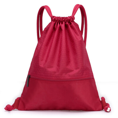 

Bunch pocket drawstring shoulder bag for men&women simple lightweight waterproof travel folding outdoor sports fitness backpac