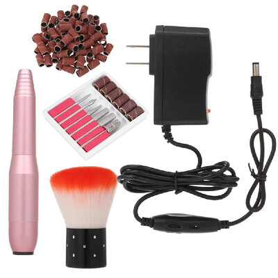 

Portable Electric Nail Drill Machine Professional 20000 RPM Manicure Pedicure Nail File Drill Kit for Acrylic Gel Nails