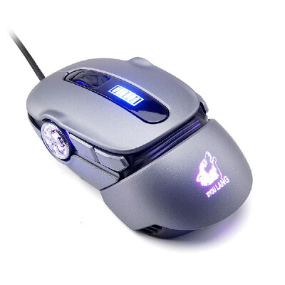 

Free Wolf Wired Mechanical Mouse Macro Programming Game Mouse with 4 adjustable DPI for Game&Office Use Pink