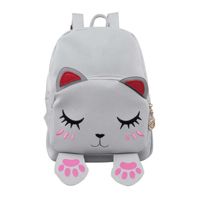 

Tailored Cute Cat Backpack School Women Backpacks for Teenage Girls