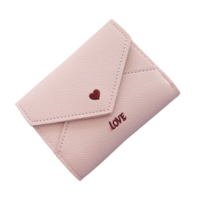 

Maison Fabre Women Simple Love Short Wallet Coin Purse Card Holders Handbag bags for women 2019