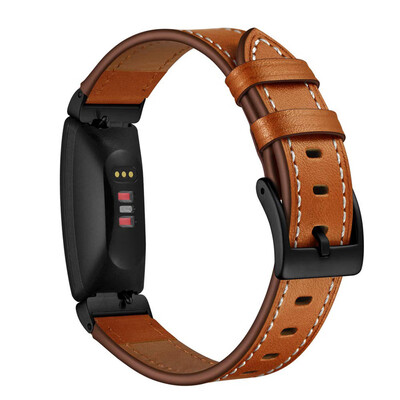 

〖Follure〗Fashion Replacement Leather Band Wrap Bracelet Strap for Fitbit Inspire HR