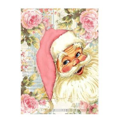 

Diamond Painting Cross Stitch Santa Claus Christmas Gift Home Decor Full Square Resin Diamond Mosaic Embroidery Portrait
