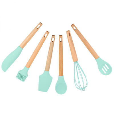 

Greensen 6pcs set Non-stick Food Grade Silicone Kitchen Utensil Cooking Tools Set Kit