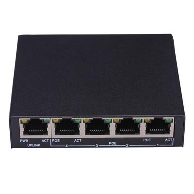 

14 Port 10100Mbps Mini PoE Switch Power over Ethernet IEEE8023af 60W 48V for Cameras AP VoIP