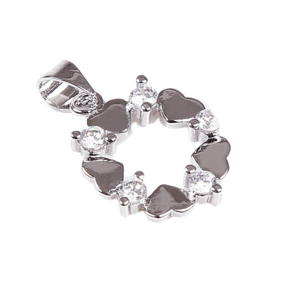 

1PC Chic Style Women Fashion Wedding Party Jewelry Silver Pendant Without Chain