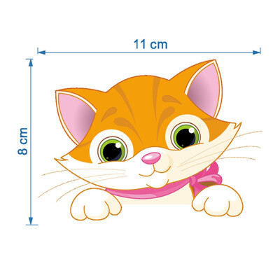 

〖Follure〗Cute Cartoon Elephant Panda Giraffe Cat Home Decoration Switch Stickers