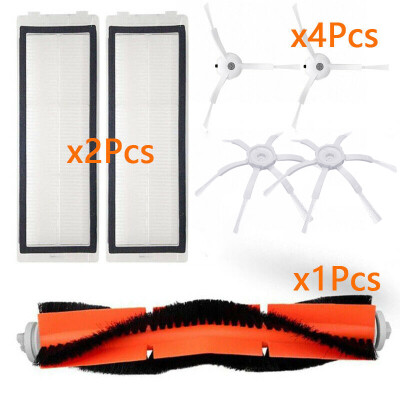 

7pcsSet Main Filter Side Brushes Replacement For Xiaomi Roborock S50 S51