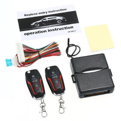 

Car Alarm Systems Auto Remote Central Kit Central Locking with Remote Control Door Lock Vehicle Keyless Entry System