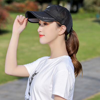 

Summer sun hat baseball cap mens&womens net hat sun hat ventilation cap cap sun hat retractable cornice cap