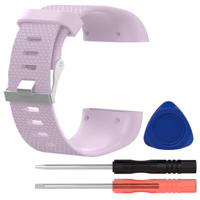 

〖Follure〗Large Replacement Wristband Band Strap Clasp Buckle Tool Kit For Fitbit Surge BK