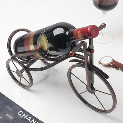 

Toponeto Metal Wine Rack Stand Bottle Holder Storage Wedding Party Decor Ornament Gift BW