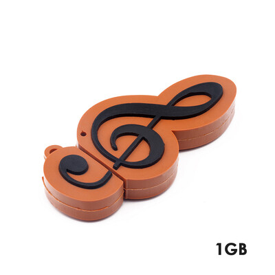 

Cartoon Cute Musical Music Note Shape USB Flash Drive USB 20 Flash Disk 1GB 2GB 4GB 8GB 16GB 32GB Pen Drive Memory Flash Card U D