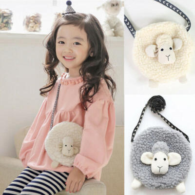 

UK Children Kids Girls Messenger Bags Toddler Stylish Shoulder Bag Cube Handbag