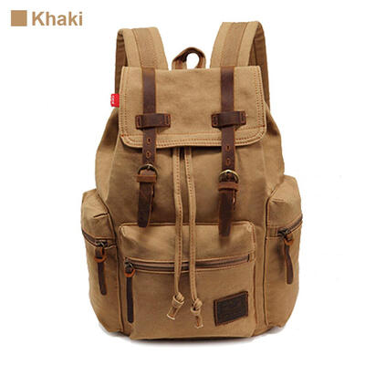 

Travel Canvas Sport Rucksack Camping School Satchel Laptop Hiking Bag Back