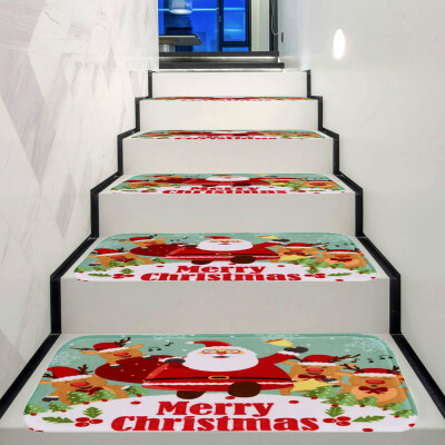 

〖Follure〗Christmas Decoration 1Set StepBasic Non-Slip Coral Fleece Resistant Carpet Stair