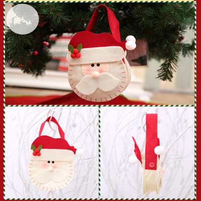 

〖Follure〗Non-woven Christmas Christmas Eve Apple Gift Bag Elk