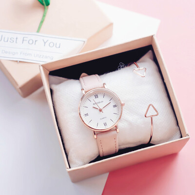 

Cherry blossom INSS super-hot watch Girl Pink Japanese fresh waterproof girl Mori girl Department Baitao ulzzang