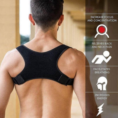 

New Posture Corrector Fracture Support Back Shoulder Correction Brace Belt Strap