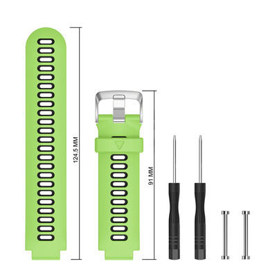 

〖Follure〗Soft Silicone Strap Replacement Watch Band For Garmin Forerunner 735XT Watch