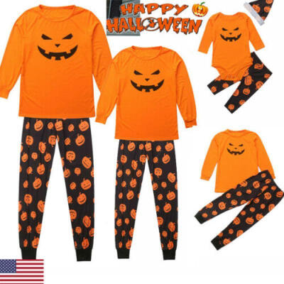 

Costume Halloween Family Matching Pajamas Set Adult Kid Baby Sleepwear Nightwear