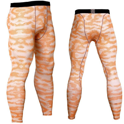 

Fitness pants men outdoor running camouflage clothes quick-drying pants elastic riding moisture wicking color matching foreign tra