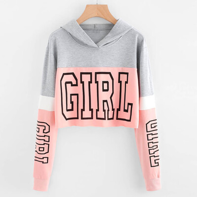 

Nomeni Women Printing Long Sleeve Hoodie Sweatshirt Hooded Pullover Tops Blouse PKL