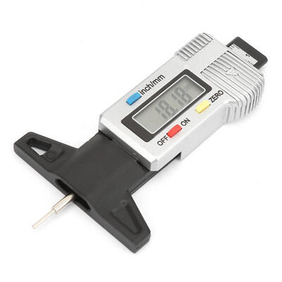 

Greensen Type Detection 0-254mm LCD Digital Tire Depth Gauge 001mm Tread Check Measure Tool