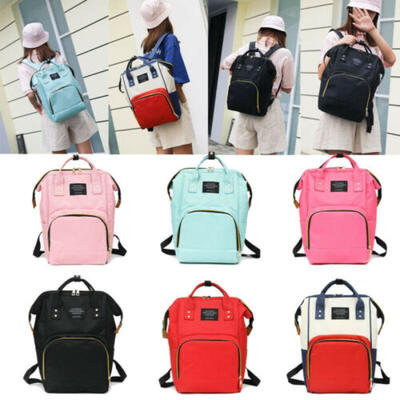

Mummy Backpack Baby Diaper Nappy Backpack Multifunctional Mommy Bag Changing UK