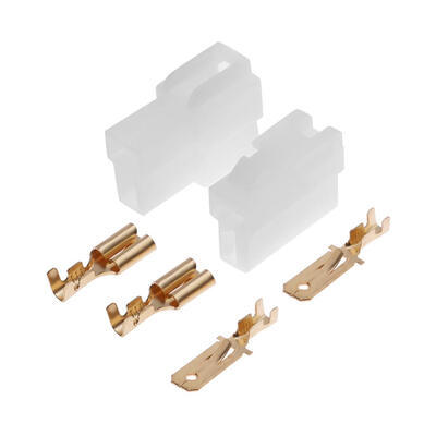 

T-Type 2 Pin DC Power Connector Plug for VHFUHF Kenwood Yaesu Icom Radio
