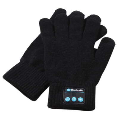 

Winter Bluetooth Gloves Women Men Unisex Knit Warm Mittens Call Talking &Touch Screen Gloves Mobile Phone Pad