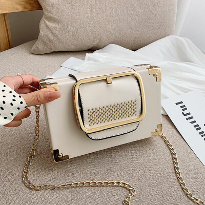 

Tailored Fashion Women Retro Square Leather Messenger Crossbody Bags Bag Shoulder Bags