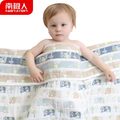 

Anji people Nanjiren summer cool by baby blanket gauze blanket bath towel wrapped towel by childrens air conditioning is like love boundless