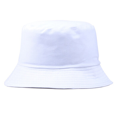 

100 Cotton Adults Bucket Hat - Summer Fishing Fisher Beach Festival Sun Cap